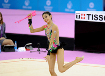 Avropa Oyunlarında bədii gimnastika üzrə fərdi yarışlar. Bakı, Azərbaycan, 19 iyun 2015